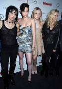 Joan Jett, Kristen Stewart, Dakota Fanning and Cherie Currie