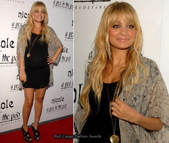 nicole richie red carpet dresses. Nicole Richie has her own