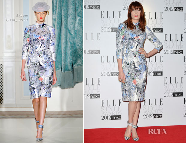 Florence Welch In Erdem – 2012 Style Awards