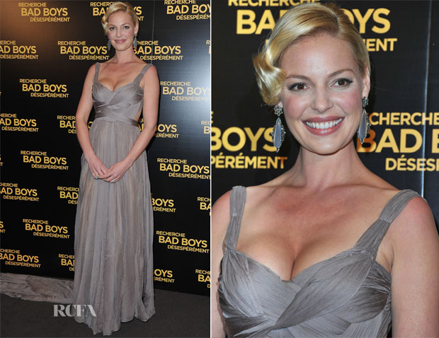 Katherine Heigl In Maria Lucia Hohan - ‘One For The Money’ Paris Premiere