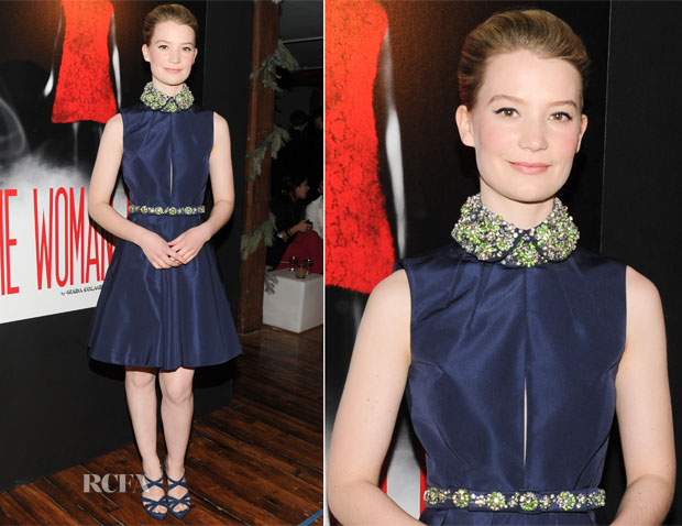 Mia Wasikowska In Miu Miu – ‘The Woman Dress’ by Giada Golagrande Screening