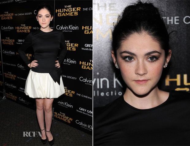 Isabelle Fuhrman In Valentino – ‘The Hunger Games’ New York Premiere