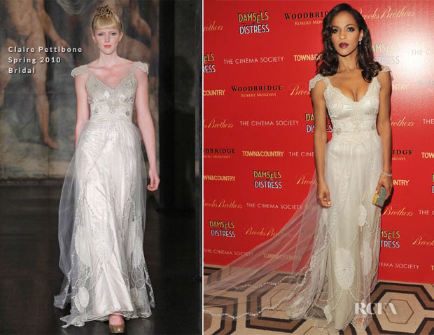 Megalyn Echikunwoke In Claire Pettibone - ‘Damsels in Distress’ New York Screening