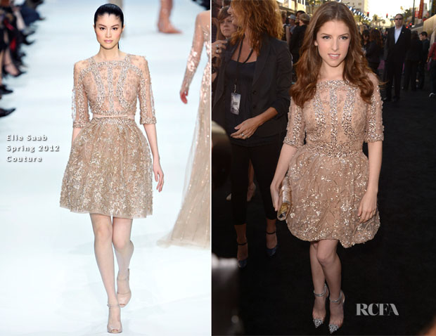Anna Kendrick In Elie Saab Couture - ‘What To Expect When You’re Expecting’ LA Premiere
