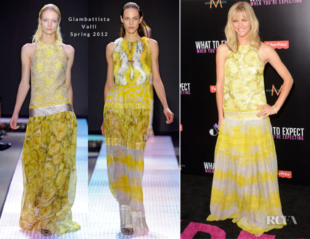 Brooklyn Decker In Giambattisa Valli - ‘What To Expect When You’re Expecting’