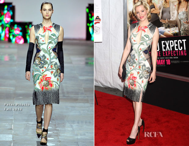 Elizabeth Banks In Peter Pilotto - ‘What To Expect When You’re Expecting’ New York Premiere
