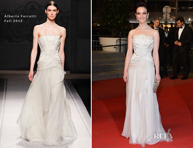 Marta Gastini In Alberta Ferretti - ‘Dario Argento's Dracula 3D' Cannes Film Festival Premiere