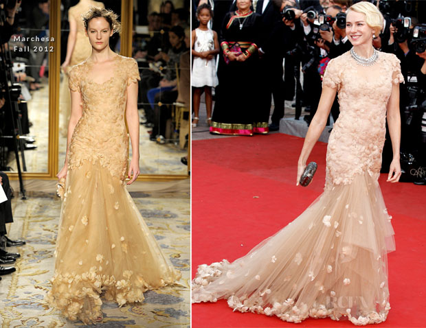 Naomi Watts In Marchesa - ‘Madagascar 3′ Cannes Film Festival Premiere