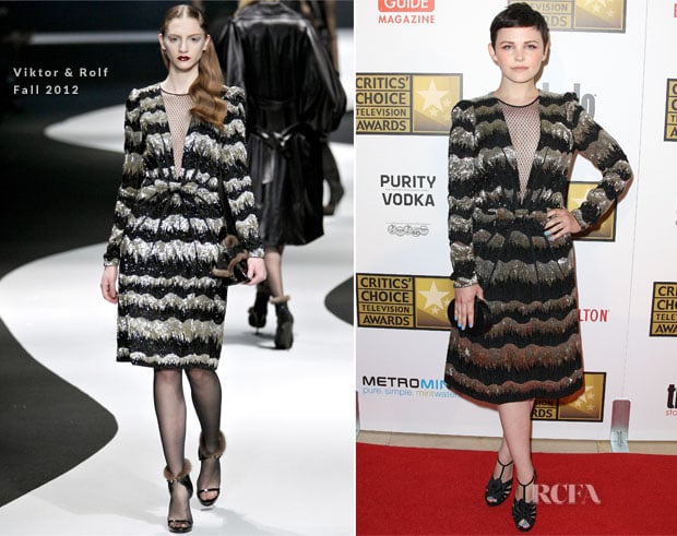 Ginnifer Goodwin In Viktor & Rolf - 2012 Critics’ Choice Television Awards