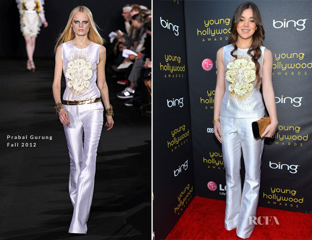 Hailee Steinfeld In Prabal Gurung - 2012 Young Hollywood Awards