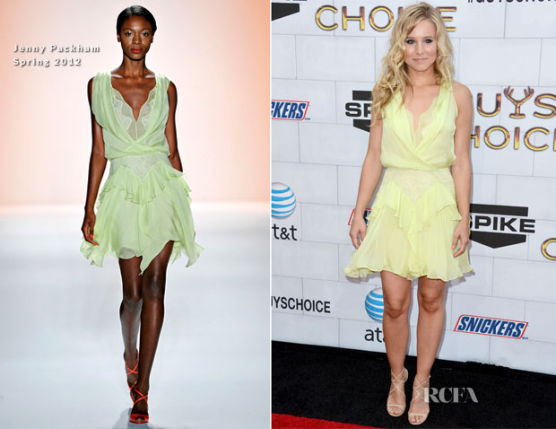 Kristen Bell In Jenny Packham - Spike TV’s ‘Guys Choice’ Awards