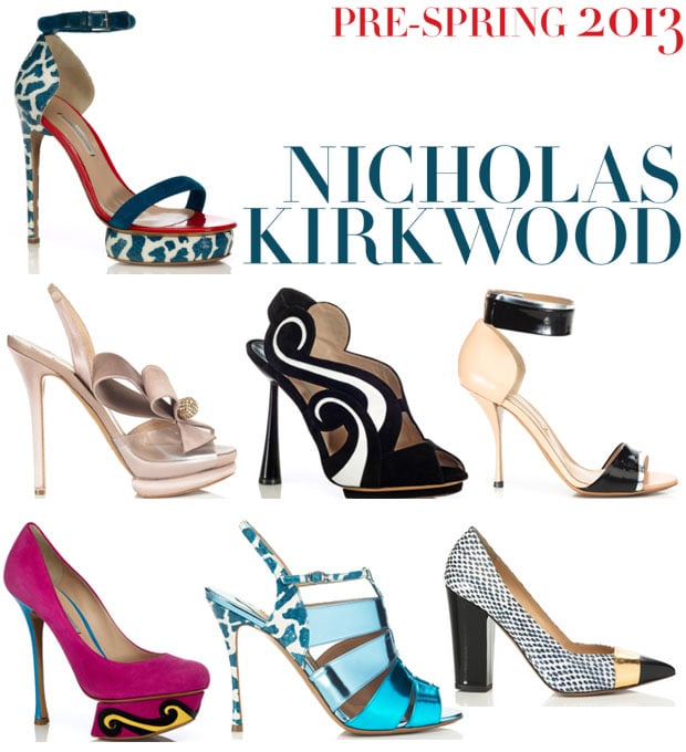 Nicholas Kirkwood Pre-Spring 2013 On Moda Operandi - Red Carpet