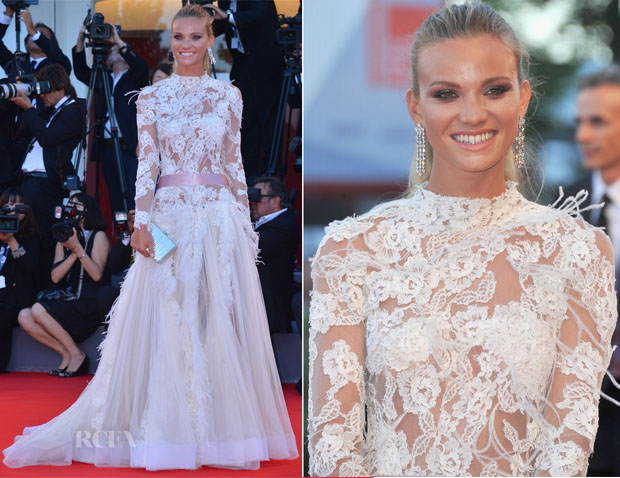 Fiammetta Cicogna In Alberta Ferretti - ‘The Reluctant Fundamentalist’ Venice Film Festival Premiere & Opening Ceremony