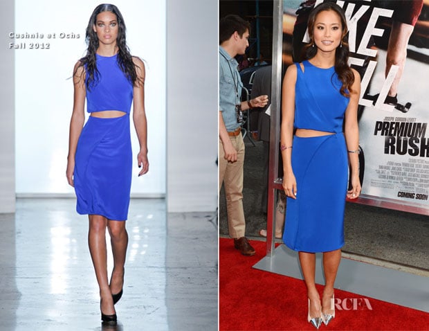 Jamie Chung In Cushnie et Ochs - ‘Premium Rush’ New York Premiere