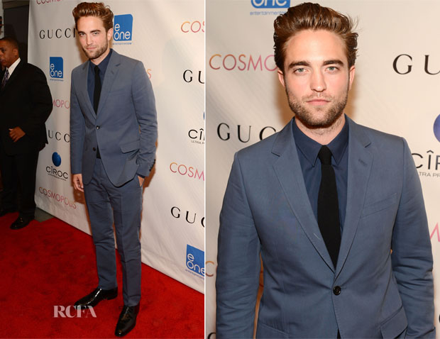 Robert Pattinson In Gucci - ‘Cosmopolis’ New York Premiere