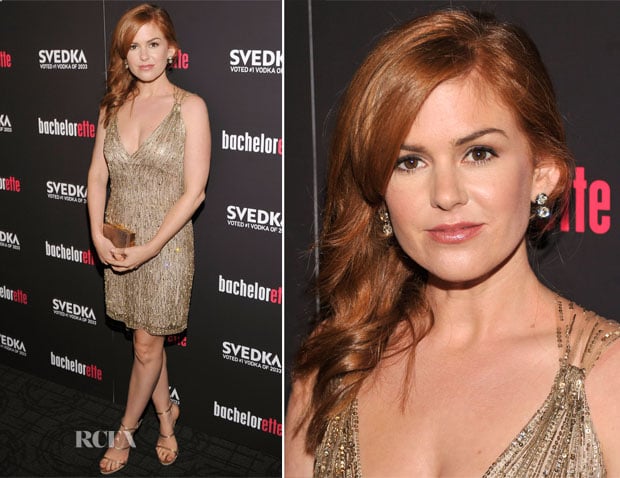 Isla Fisher In Stella McCartney - ‘Bachelorette’ New York Premiere
