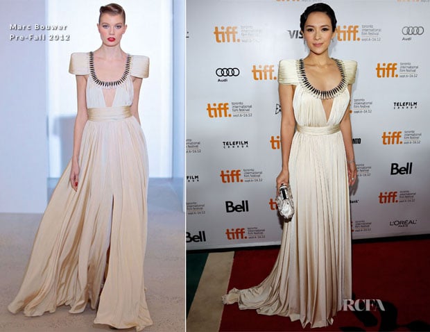 Ziyi Zhang In Marc Bouwer - ‘Dangerous Liaisons' Toronto Film Festival Premiere