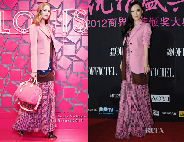 Huo Siyan In Louis Vuitton - L’Officiel 2012 China Elegance Awards