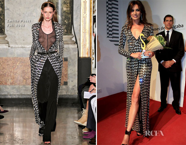 Nieves Alvarez In Emilio Pucci - ‘Escaparate’ Magazine Awards