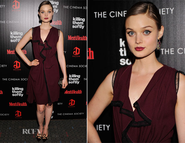 Bella Heathcote In Roksanda Ilincic - Killing Them Softly’ New York Screening