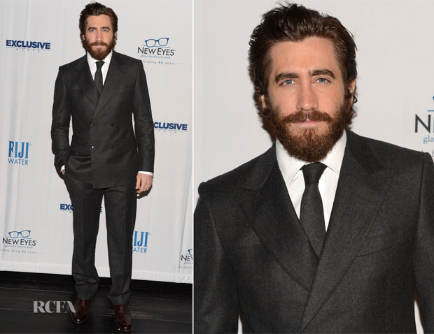 Jake Gyllenhaal In Salvatore Ferragamo - New Eyes for the Needy 80th Anniversary Gala