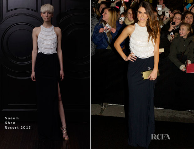 Nikki Reed In Naeem Khan - ‘The Twilight Saga Breaking Dawn – Part 2’ Oslo Premiere