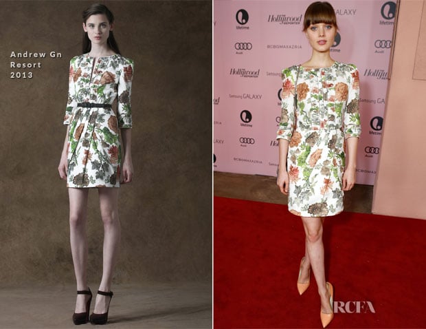 Bella Heathcote In Andrew Gn R13 - Hollywood Reporter’s 21st Annual Women In Entertainment Breakfast