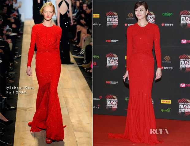 Kim Hyo Jin In Michael Kors – 2012 Mnet Asian Music Awards