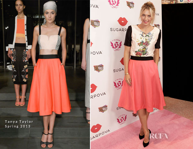 Maria Sharapova In Zimmerman and Tanya Taylor – Sugarpova Candy Launch