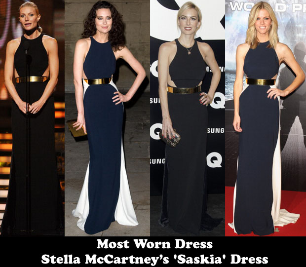 Most Worn Dress Stella McCartney’s 'Saskia' Gown