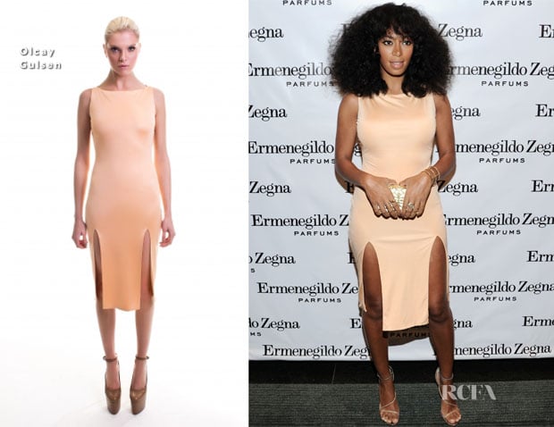 Solange Knowles In Olcay Gulsen - Ermenegildo Zegna ‘Essenze’ Collection Launch Event