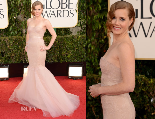 Amy Adams Marchesa Golden Globe Awards