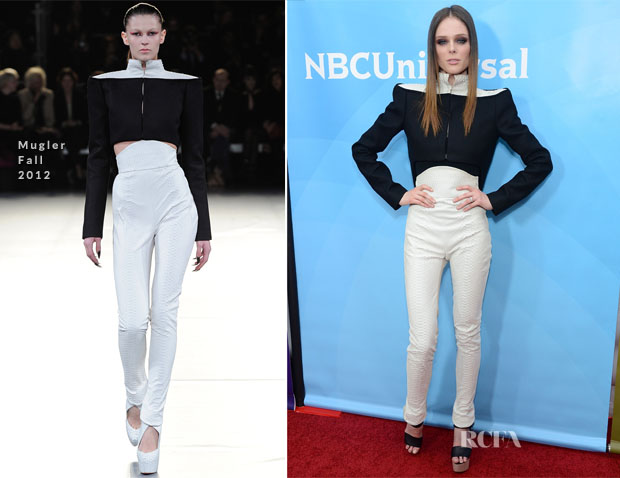 Coco Rocha In Mugler - 2013 Winter TCA Tour