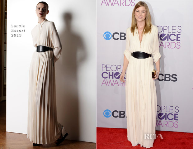 Ellen Pompeo In Lanvin - 2013 People’s Choice Awards