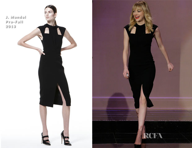 Emma Stone In J Mendel - The Tonight Show with Jay Leno