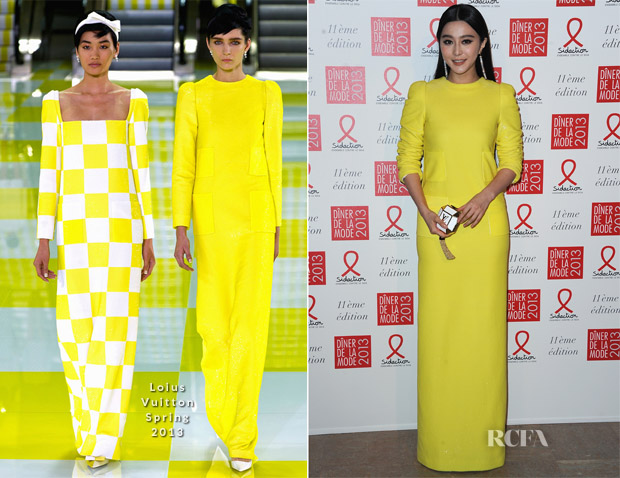 Fan Bingbing In Louis Vuitton - Sidaction Gala Dinner 2013