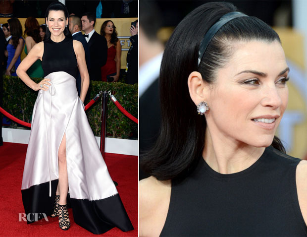 Julianna Margulies In Chado Ralph Rucci - 2013 SAG Awards