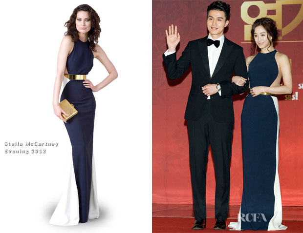 Jung Ryeo Won In Stella McCartney - 2012 SBS Drama Awards