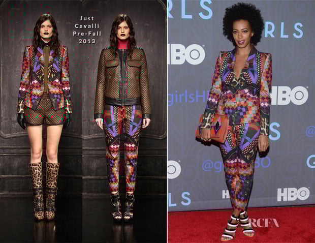 Solange Knowles In Just Cavalli - 'Girls' Season 2 Premiere