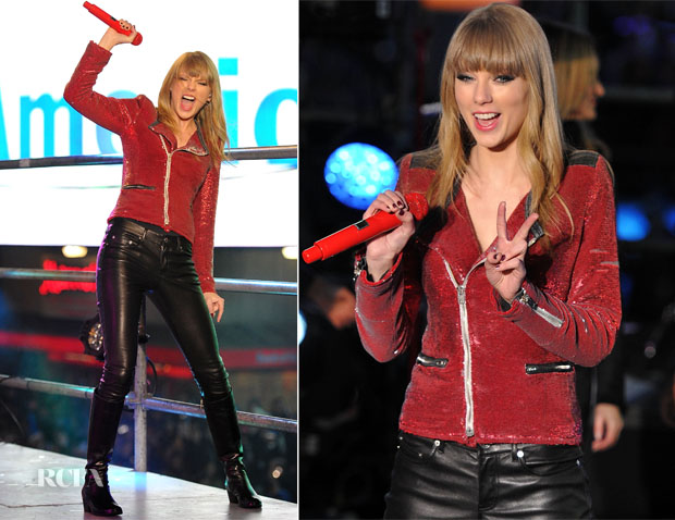 Taylor Swift In IRO - Dick Clark’s New Year’s Rockin’ Eve with Ryan Seacrest 2013