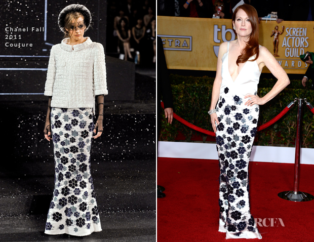 Julianne Moore In Chanel Couture - 2013 SAG Awards