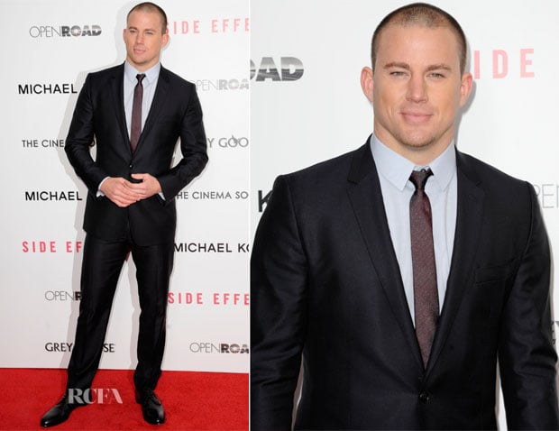 Channing Tatum In Dolce & Gabbana - ‘Side Effects’ New York Premiere