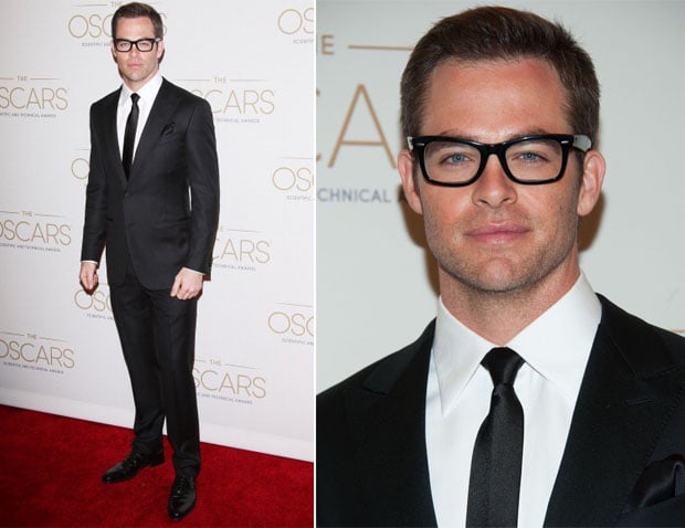 Chris Pine In Ermenegildo Zegna - Academy Of Motion Picture Arts And Sciences’ Scientific & Technical Awards