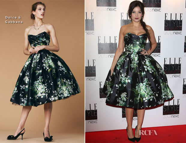 Daisy Lowe In Dolce & Gabbana Elle Style Awards