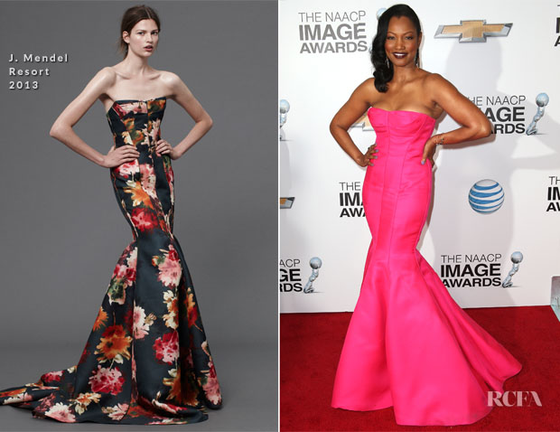 Garcelle Beauvais In JMendel - 2013 NAACP Image Awards