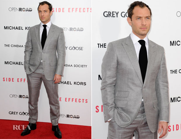 Jude Law In Tom Ford - ‘Side Effects’ New York Premiere