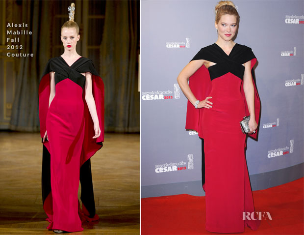 Lea Seydoux In Alexis Mabille Couture - Cesar Film Awards 2013