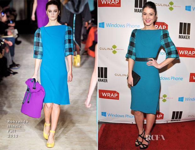 Mary Elizabeth Winstead In Roksanda Ilincic - TheWrap 4th Annual Pre-Oscar Party