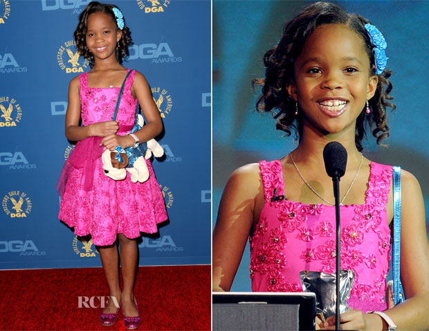 Quvenzhane Wallis In David Meister - 2013 DGA Awards