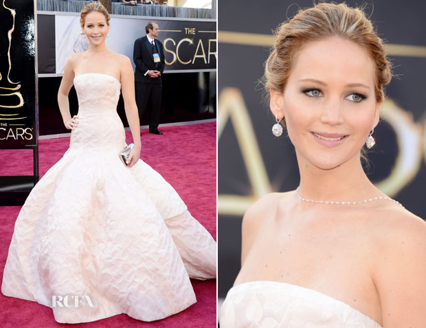 Jennifer Lawrence In Christian Dior 